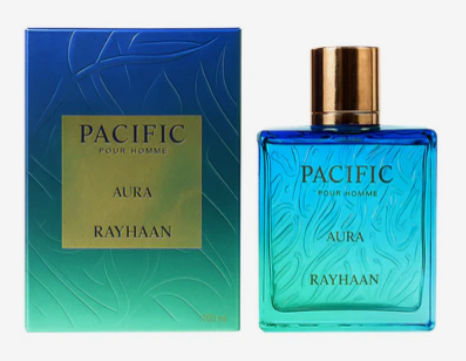 Rayhaan Pacific Aura Eau de Parfum for Men Smells like PC