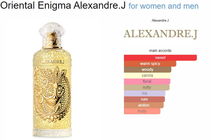 Alexandre.J Oriental Enigma