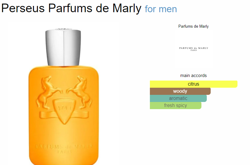 Parfums de Marly Perseus