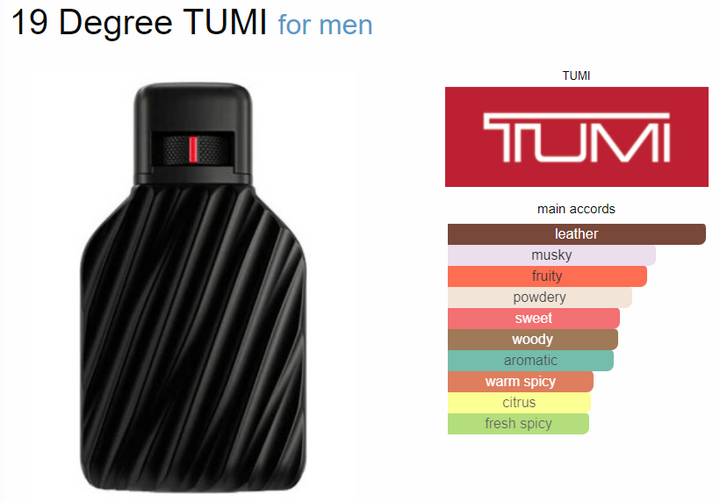 TUMI Fragrances BEST PRICES FragranceKnowledgeSamples