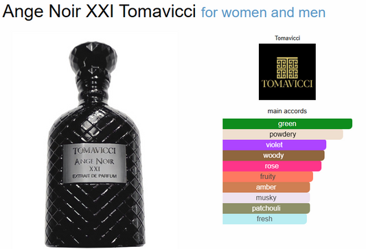 Tomavicci Ange Noir XXI