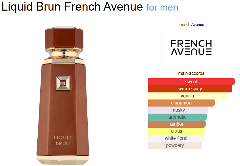 French Avenue Liquid Brun