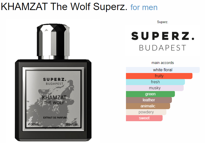KHAMZAT The Wolf Superz