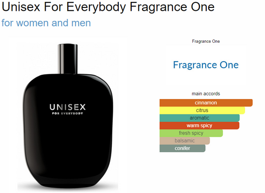 Fragrance One Unisex for everyone