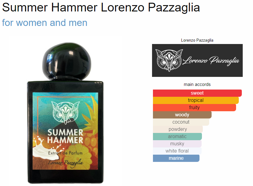 Lorenzo Pazzaglia Summer Hammer